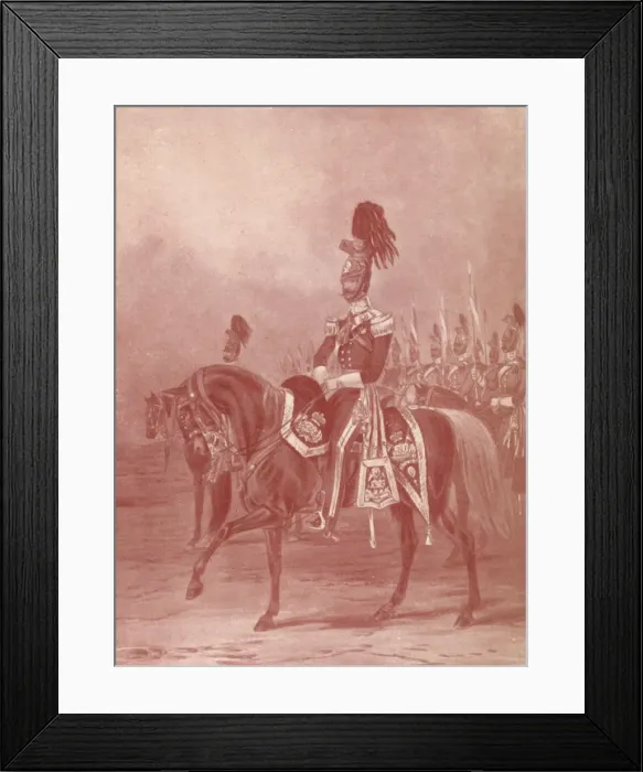 Framed Print : Officer, Bombay Lancers, c1820-1870, (1909). Artist: John Harris Junior Framed Print : Officer, Bombay Lancers, c1820-1870, (1909). Artist: John Harris Junior
