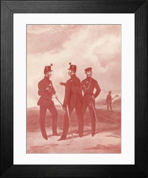 Framed Print : Rifle Brigade, c19th century, c1820-1870, (1909). Artist: John Harris Junior Framed Print : Rifle Brigade, c19th century, c1820-1870, (1909). Artist: John Harris Junior