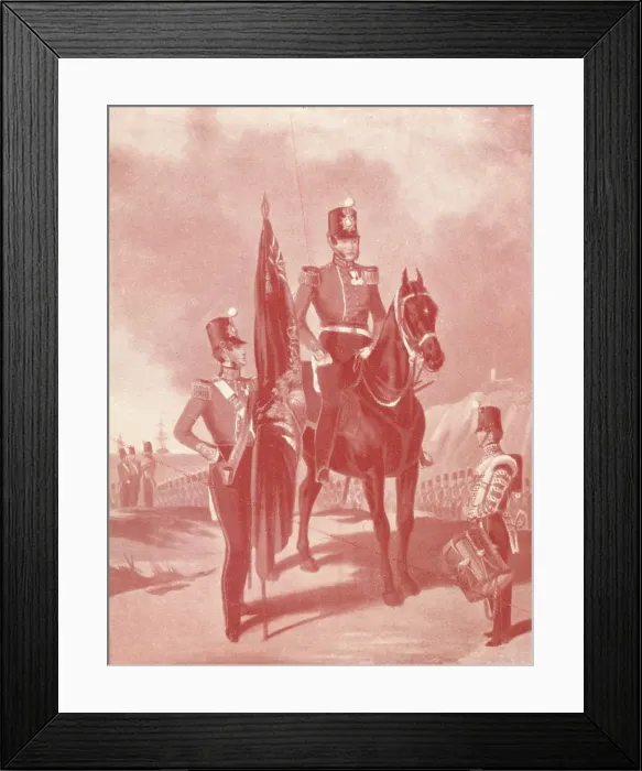 Framed Print : The Royal Marines, c19th century, c1820-1870, (1909). Artist: John Harris Junior Framed Print : The Royal Marines, c19th century, c1820-1870, (1909). Artist: John Harris Junior