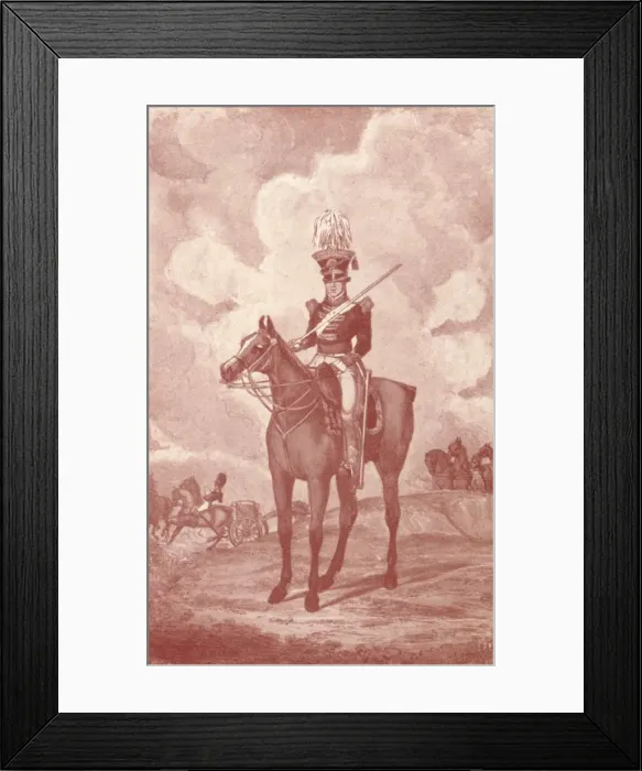 Framed Print : Officer, Foot Artillery, c1825 (1909). Artist: Henry Thomas Alken Framed Print : Officer, Foot Artillery, c1825 (1909). Artist: Henry Thomas Alken
