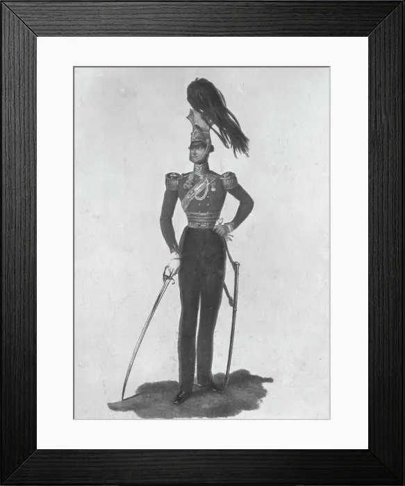 Framed Print : Lord Bingham, 17th Lancers, 1832 (1909) Framed Print : Lord Bingham, 17th Lancers, 1832 (1909)