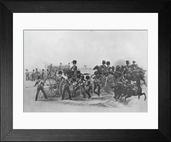 Framed Print : The Royal Horse Artillery, 1846 (1909) Framed Print : The Royal Horse Artillery, 1846 (1909)