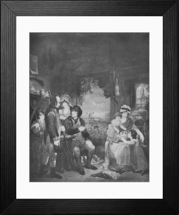 Framed Print : Peace, 1798 (1909). Artist: John Whessell Framed Print : Peace, 1798 (1909). Artist: John Whessell