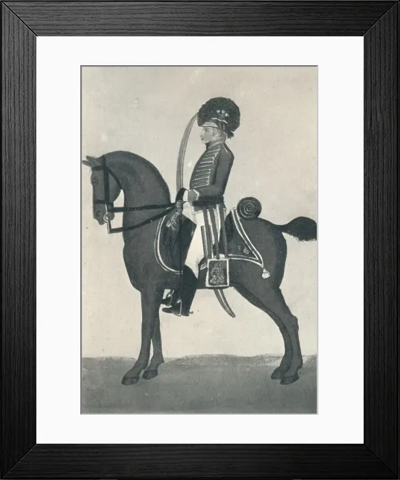 Framed Print : The 10th (Or the Prince of Waless Own) Regiment of Light Dragoons, 1800 (1909) Framed Print : The 10th (Or the Prince of Waless Own) Regiment of Light Dragoons, 1800 (1909)