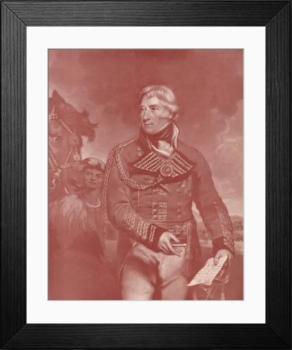 Framed Print : General Doyle, c1860, (1909). Artist: William Say Framed Print : General Doyle, c1860, (1909). Artist: William Say