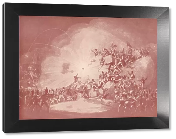 Storming of Ciudad Rodrigo, January 19, 1813, 1813 (1909). Artist: Thomas Sutherland