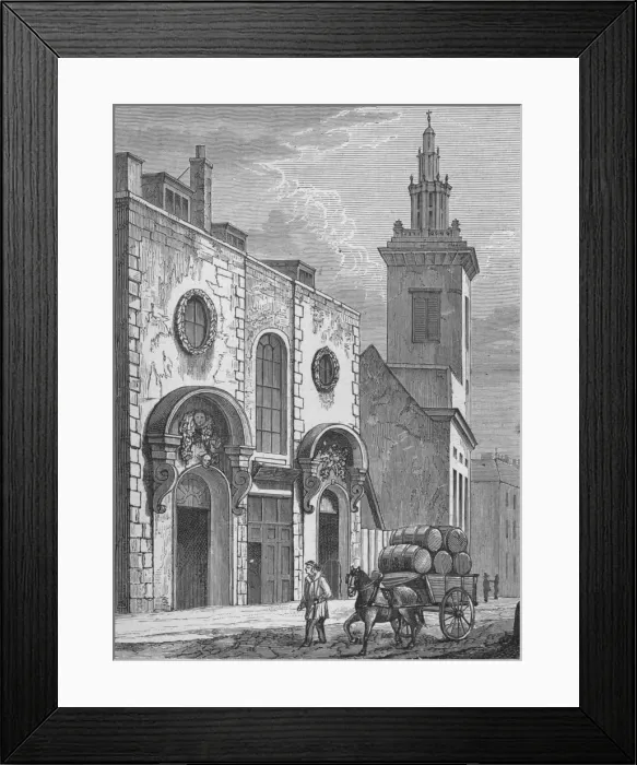 Framed Print : College Hill - Whittingtons House, 1890 Framed Print : College Hill - Whittingtons House, 1890