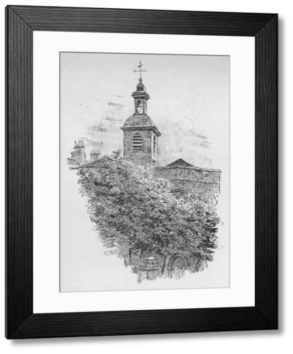 Framed Print : Belfry, St. Helens Church, 1890 Framed Print : Belfry, St. Helens Church, 1890