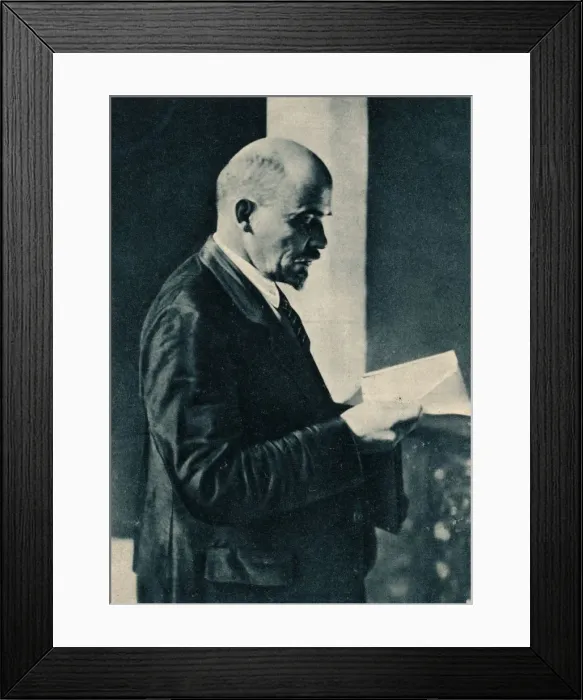 Framed Print : Vladimir Ilich Lenin, Russian Bolshevik leader, Moscow, Russia, July, 1904 Framed Print : Vladimir Ilich Lenin, Russian Bolshevik leader, Moscow, Russia, July, 1904