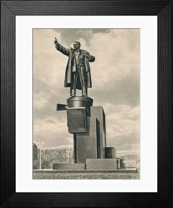 Framed Print : Monument to Lenin by Evseev, Shchuko, and Gelfrejh, St Petersburg, Russia, c1926. Artists: Sergey Evseev, Vladimir Shchuko, Vladimir Gelfreich Framed Print : Monument to Lenin by Evseev, Shchuko, and Gelfrejh, St Petersburg, Russia, c1926. Artists: Sergey Evseev, Vladimir Shchuko, Vladimir Gelfreich