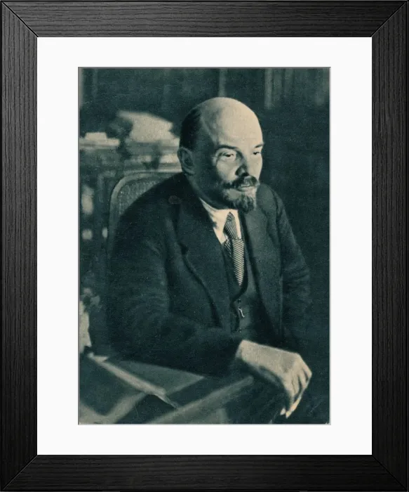 Framed Print : Vladimir Ilich Lenin, Russian Bolshevik leader, 28th November, 1921 Framed Print : Vladimir Ilich Lenin, Russian Bolshevik leader, 28th November, 1921