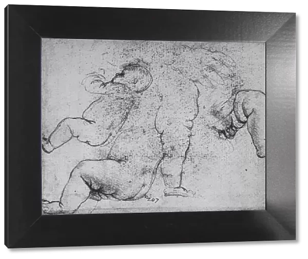 Studies of a Child, c1490 (1945). Artist: Leonardo da Vinci