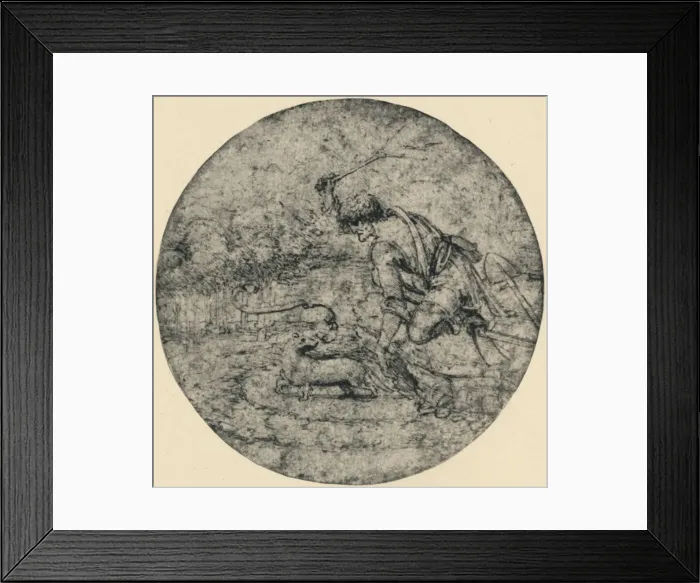Framed Print : The Ermine as a Symbol of Purity, c1480 (1945). Artist: Leonardo da Vinci Framed Print : The Ermine as a Symbol of Purity, c1480 (1945). Artist: Leonardo da Vinci