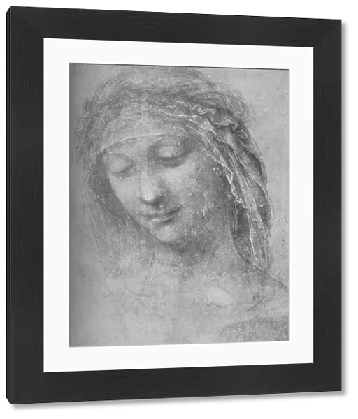 Head of a Woman Three-Quarters to the Left, c1480 (1945). Artist: Leonardo da Vinci