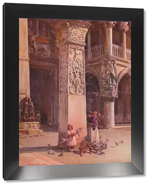 In the Piazzetta, Venice, c1900 (1913). Artist: Walter Frederick Roofe Tyndale