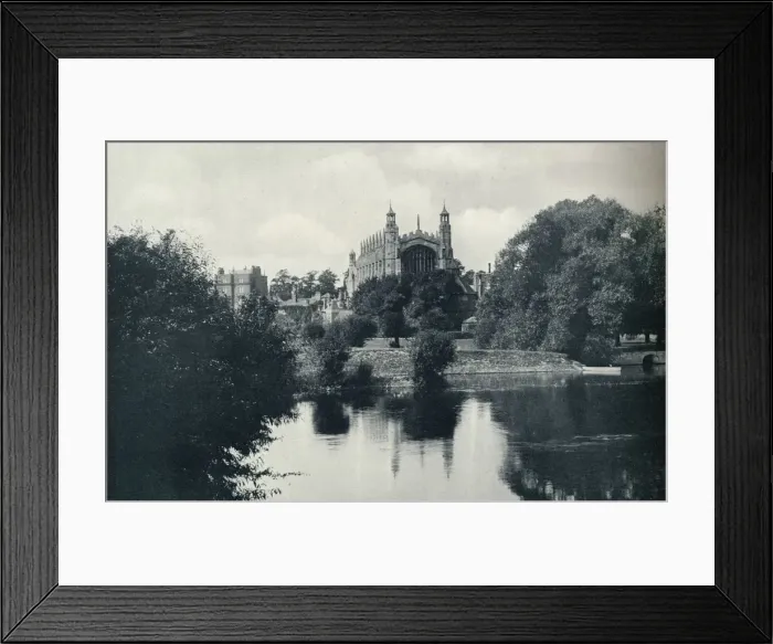 Framed Print : From the Lock, 1926 Framed Print : From the Lock, 1926