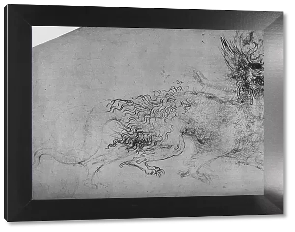 A Dragon, c1480 (1945). Artist: Leonardo da Vinci