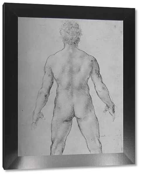 A Nude Man seen from the Back, c1480 (1945). Artist: Leonardo da Vinci