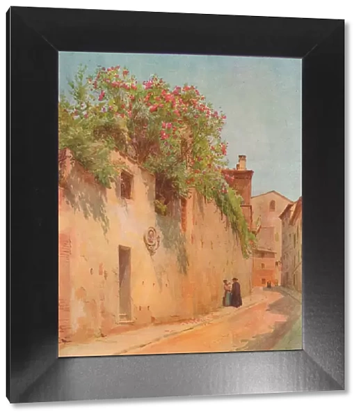 Via Delle Sperandie, Siena, c1900 (1913). Artist: Walter Frederick Roofe Tyndale