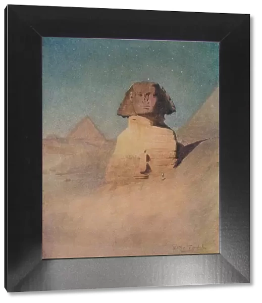 The Sphinx by Moonlight, c1905, (1912). Artist: Walter Frederick Roofe Tyndale