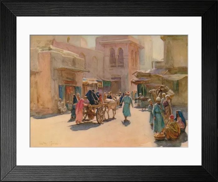 Framed Print : A Cheap Ride, c1905, (1912). Artist: Walter Frederick Roofe Tyndale Framed Print : A Cheap Ride, c1905, (1912). Artist: Walter Frederick Roofe Tyndale