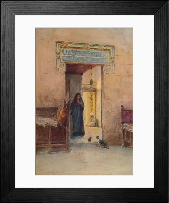 Framed Print : Entrance to the Hareem, c1905, (1912). Artist: Walter Frederick Roofe Tyndale Framed Print : Entrance to the Hareem, c1905, (1912). Artist: Walter Frederick Roofe Tyndale