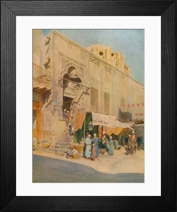 Framed Print : Mosque of Mohammed Bey, c1905, (1912). Artist: Walter Frederick Roofe Tyndale Framed Print : Mosque of Mohammed Bey, c1905, (1912). Artist: Walter Frederick Roofe Tyndale