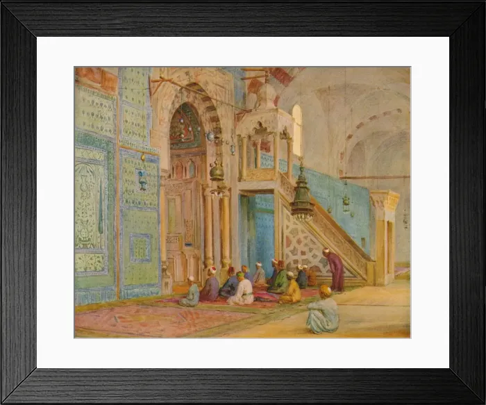 Framed Print : The Blue Mosque, c1905, (1912). Artist: Walter Frederick Roofe Tyndale Framed Print : The Blue Mosque, c1905, (1912). Artist: Walter Frederick Roofe Tyndale
