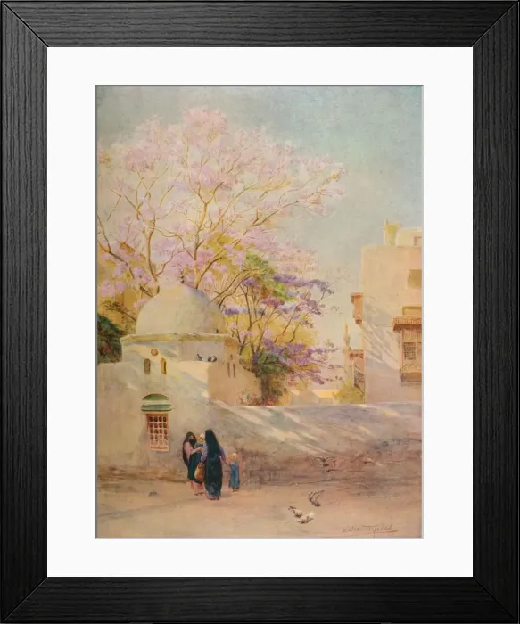 Framed Print : The Jacaranda, c1905, (1912). Artist: Walter Frederick Roofe Tyndale