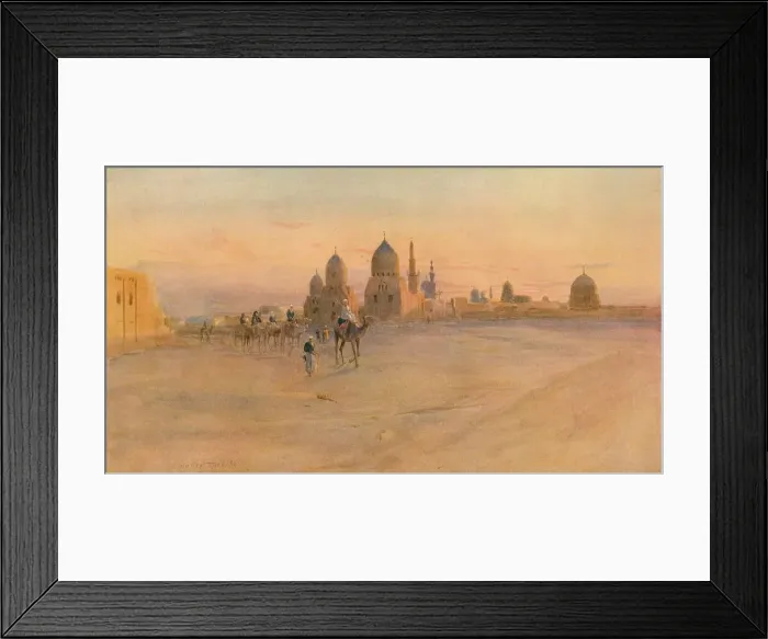 Framed Print : The Tombs of the Khalifs, c1905, (1912). Artist: Walter Frederick Roofe Tyndale Framed Print : The Tombs of the Khalifs, c1905, (1912). Artist: Walter Frederick Roofe Tyndale