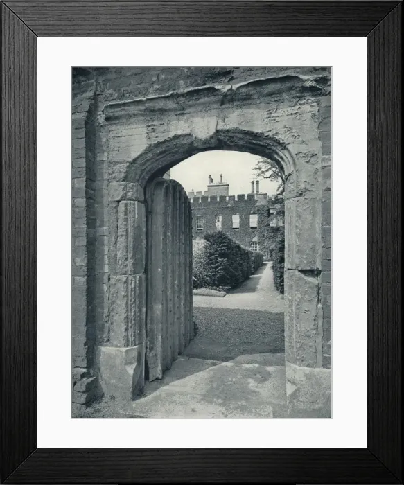 Framed Print : Entrance to the Provosts Lodge from Playing Fields, 1926 Framed Print : Entrance to the Provosts Lodge from Playing Fields, 1926