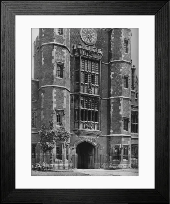 Framed Print : The Entrance to Cloisters Under Luptons Tower, 1926 Framed Print : The Entrance to Cloisters Under Luptons Tower, 1926
