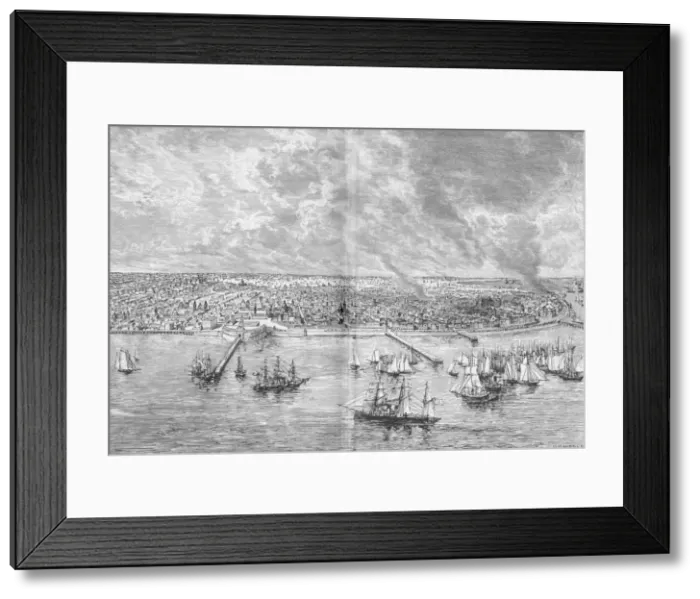Framed Print : Buenos Ayres, c1885, (1890). Artist: Robert Taylor Pritchett Framed Print : Buenos Ayres, c1885, (1890). Artist: Robert Taylor Pritchett