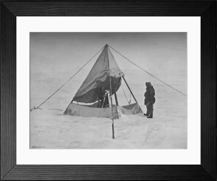 Framed Print : Magnetic Observations, c1895, (1897)