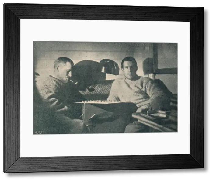 Framed Print : A Game of Halma, c1893-1896, (1897) Framed Print : A Game of Halma, c1893-1896, (1897)