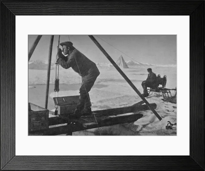 Framed Print : Reading the Temperature with a Lens. 12 July, 1894, 1894 (1897) Framed Print : Reading the Temperature with a Lens. 12 July, 1894, 1894 (1897)