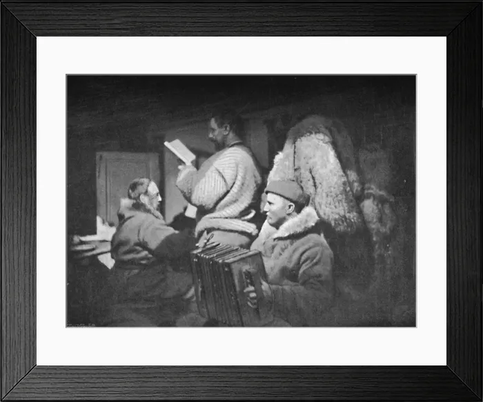 Framed Print : Musical Entertainment in the Saloon, c1893-1896, (1897) Framed Print : Musical Entertainment in the Saloon, c1893-1896, (1897)