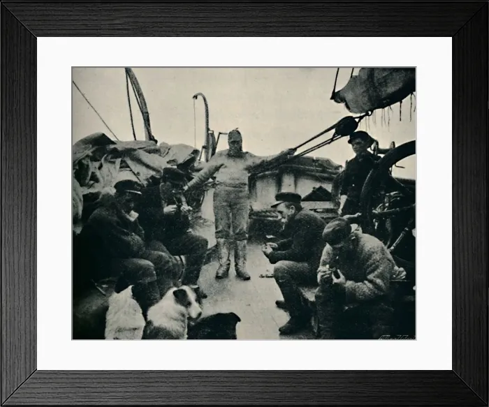 Framed Print : Sunday Afternoon on Board, 1895, (1897) Framed Print : Sunday Afternoon on Board, 1895, (1897)