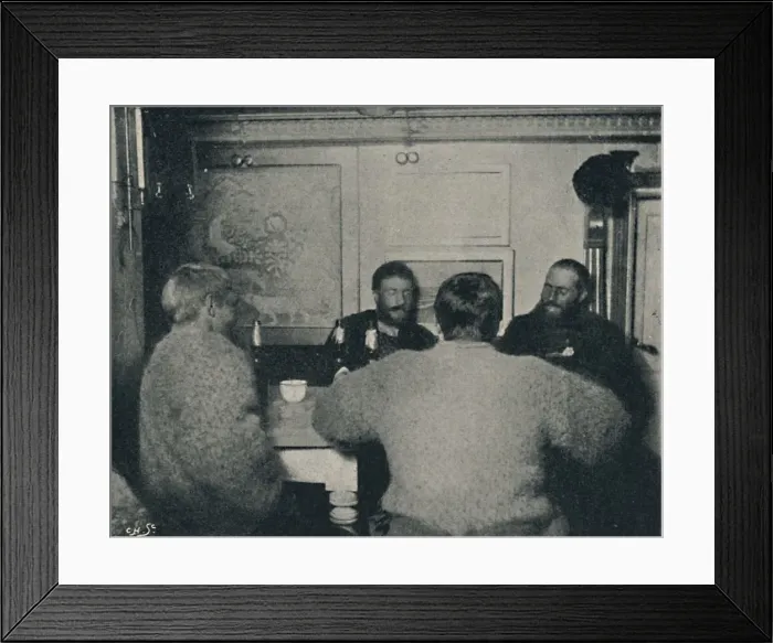 Framed Print : A Chat after Dinner, c1893-1896, (1897)
