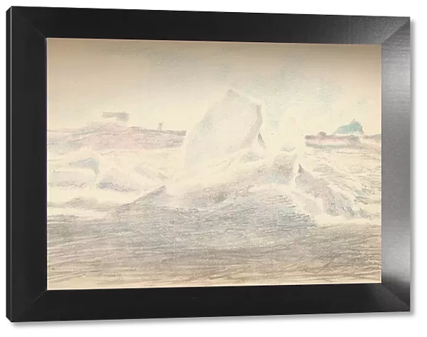 Ice near the Fram, 4th July 1894, (1897). Artist: Fridtjof Nansen