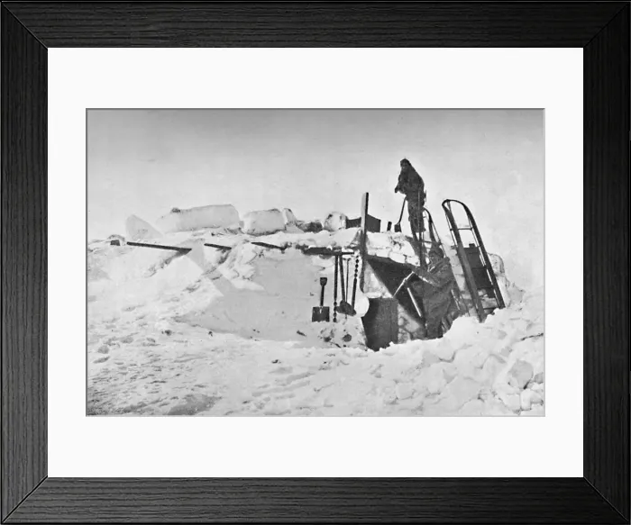 Framed Print : Ice-Smithy. May, 1895, 1897 Framed Print : Ice-Smithy. May, 1895, 1897
