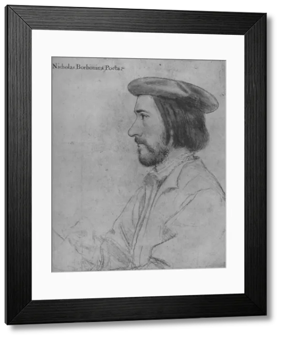 Framed Print : Nicholas Bourbon the Elder, 1535 (1945). Artist: Hans Holbein the Younger