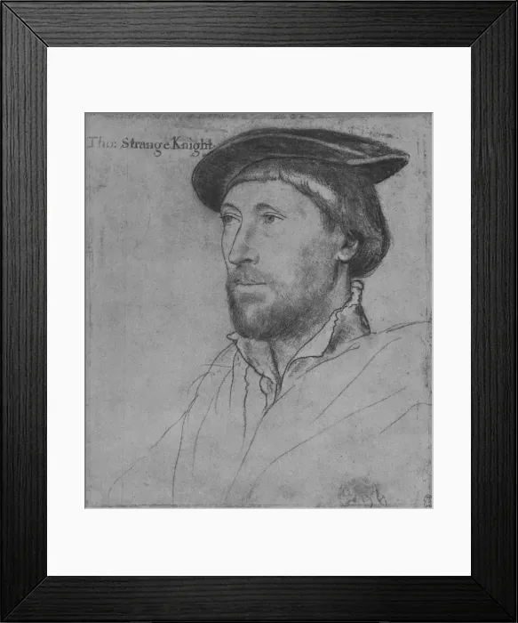 Framed Print : Sir Thomas Strange, c1536 (1945). Artist: Hans Holbein the Younger Framed Print : Sir Thomas Strange, c1536 (1945). Artist: Hans Holbein the Younger