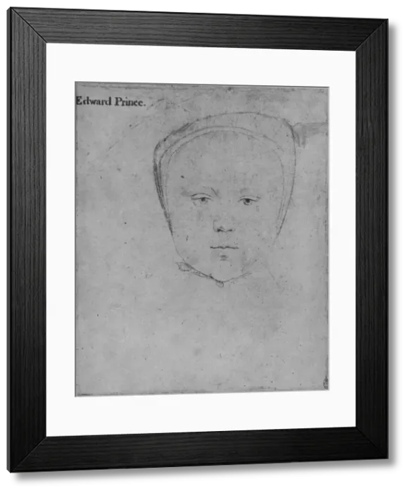 Framed Print : Edward, Prince of Wales, 1538 (1945). Artist: Hans Holbein the Younger Framed Print : Edward, Prince of Wales, 1538 (1945). Artist: Hans Holbein the Younger