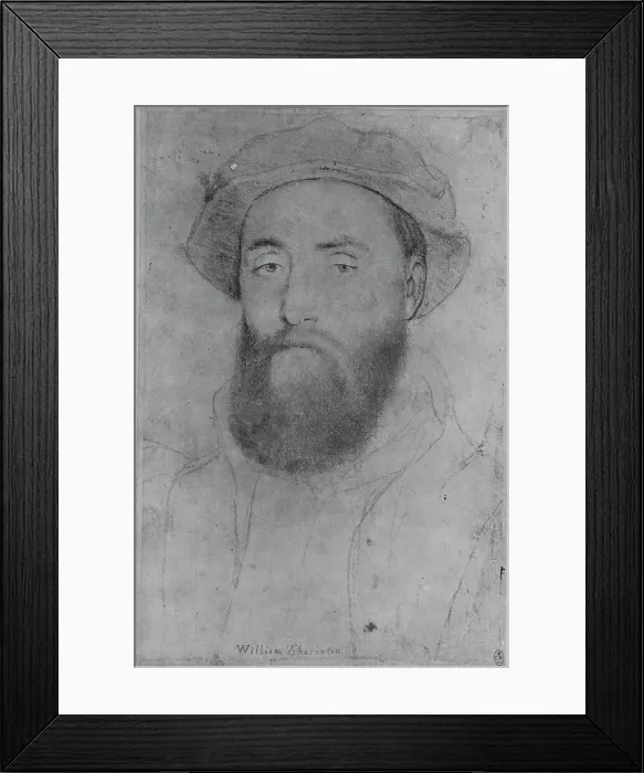 Framed Print : Sir William Sharington, c1532-1543 (1945). Artist: Hans Holbein the Younger Framed Print : Sir William Sharington, c1532-1543 (1945). Artist: Hans Holbein the Younger