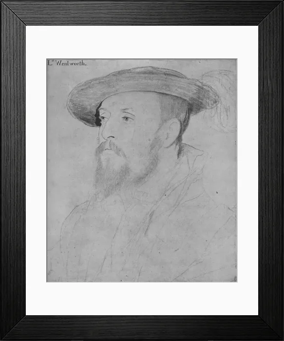Framed Print : Thomas, Baron Wentworth, c1532-1543 (1945). Artist: Hans Holbein the Younger Framed Print : Thomas, Baron Wentworth, c1532-1543 (1945). Artist: Hans Holbein the Younger