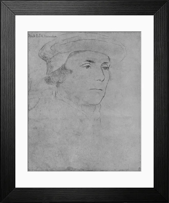 Framed Print : Richard, Baron Rich, c1532-1543 (1945). Artist: Hans Holbein the Younger Framed Print : Richard, Baron Rich, c1532-1543 (1945). Artist: Hans Holbein the Younger