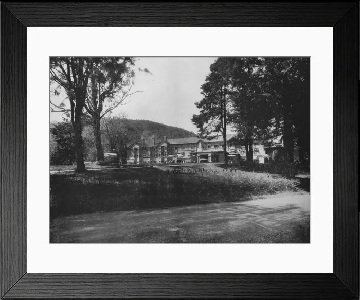 Framed Print : The Grand Hotel, Nuwara Eliya, c1890, (1910). Artist: Alfred William Amandus Plate Framed Print : The Grand Hotel, Nuwara Eliya, c1890, (1910). Artist: Alfred William Amandus Plate