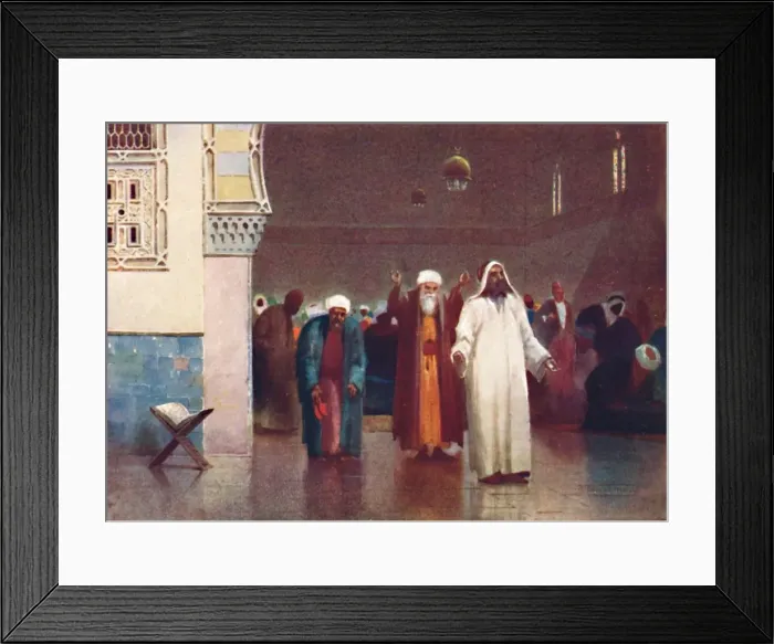 Framed Print : Prayer, c1880, (1904). Artist: Robert George Talbot Kelly Framed Print : Prayer, c1880, (1904). Artist: Robert George Talbot Kelly