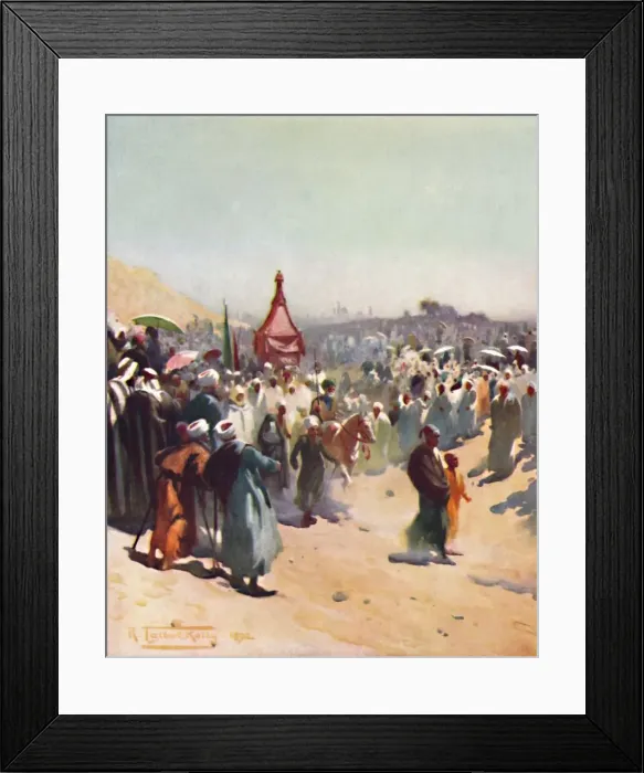 Framed Print : Return of the Mahmal, c1880, (1904). Artist: Robert George Talbot Kelly Framed Print : Return of the Mahmal, c1880, (1904). Artist: Robert George Talbot Kelly